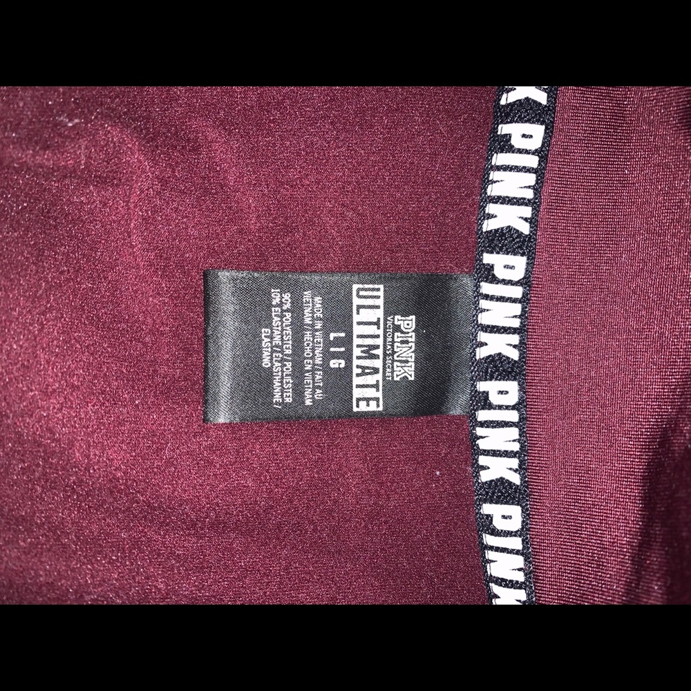 Pink half zip (Maroon) - Picture 4 of 5